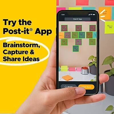 Try the Post-it® App  
Brainstorm, Capture & Share Ideas