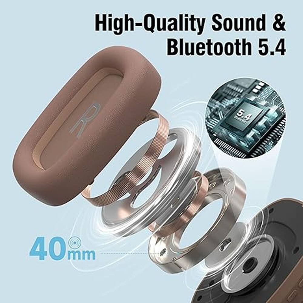 High-Quality Sound & Bluetooth 5.4  
40mm