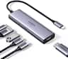 UGREEN - USB C 3.2 Hub, 6-in-1 Multiport USB Adapter with 4K 60Hz HDMI, 4×10Gbps USB A&C, 100W PD, for Laptop, MacBook, iPad Pro - Space Gray