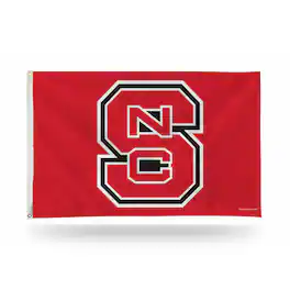 Rico Industries - NC State Wolfpack 3X5 Indoor Outdoor Banner Flag w/grommets for hanging - Multi
