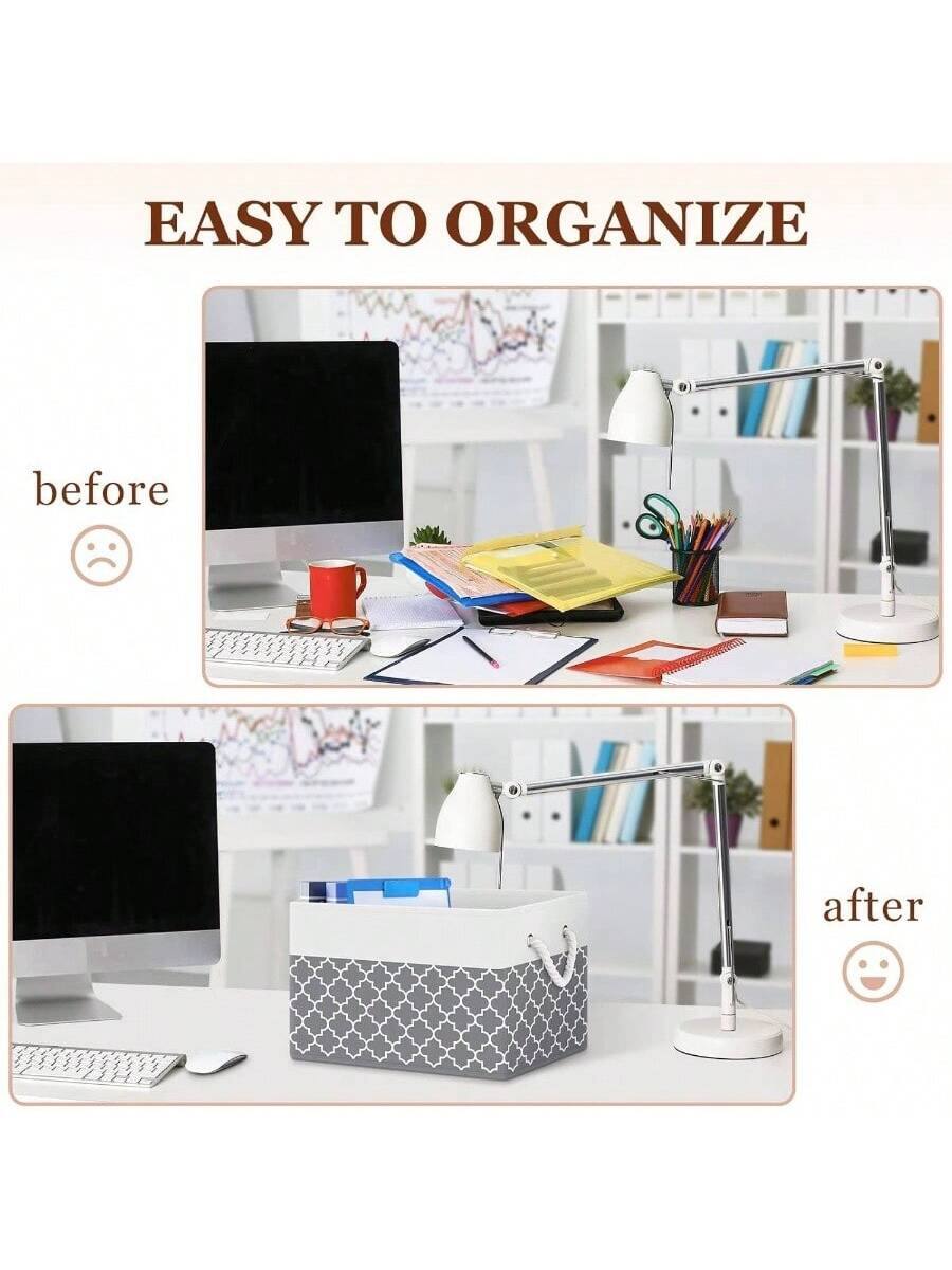 EASY TO ORGANIZE

before 😔

after 😊