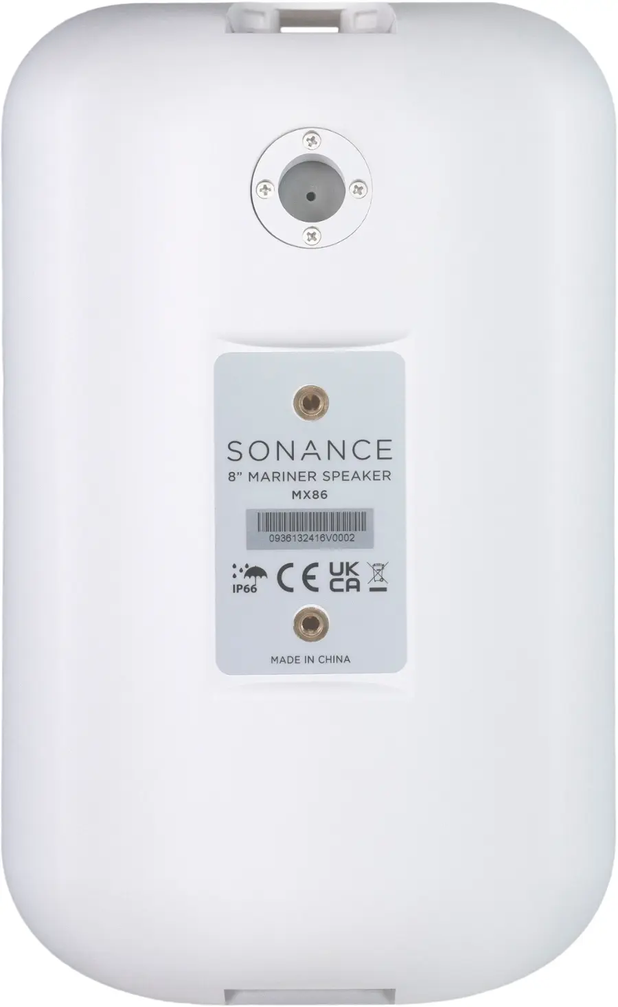 SONANCE 8" MARINER SPEAKER MX86 0936132416V0002 IP66 UK CE CA MADE IN CHINA
