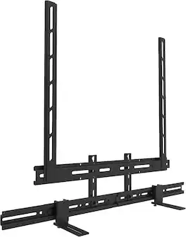 Kanto - SB250 Universal Sound Bar TV and Wall Mount Bracket - Black