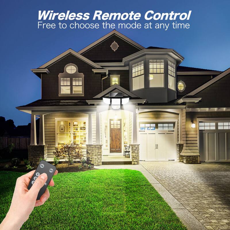 Wireless Remote Control  
Free to choose the mode at any time  
ON 1 2 3 OFF