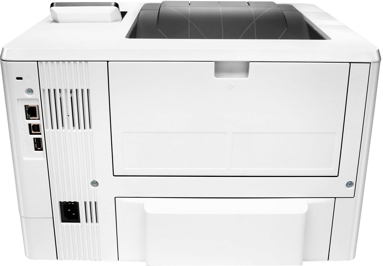 Alt View 22. HP - LaserJet Pro M501dn Black-and-White Laser Printer - White.
