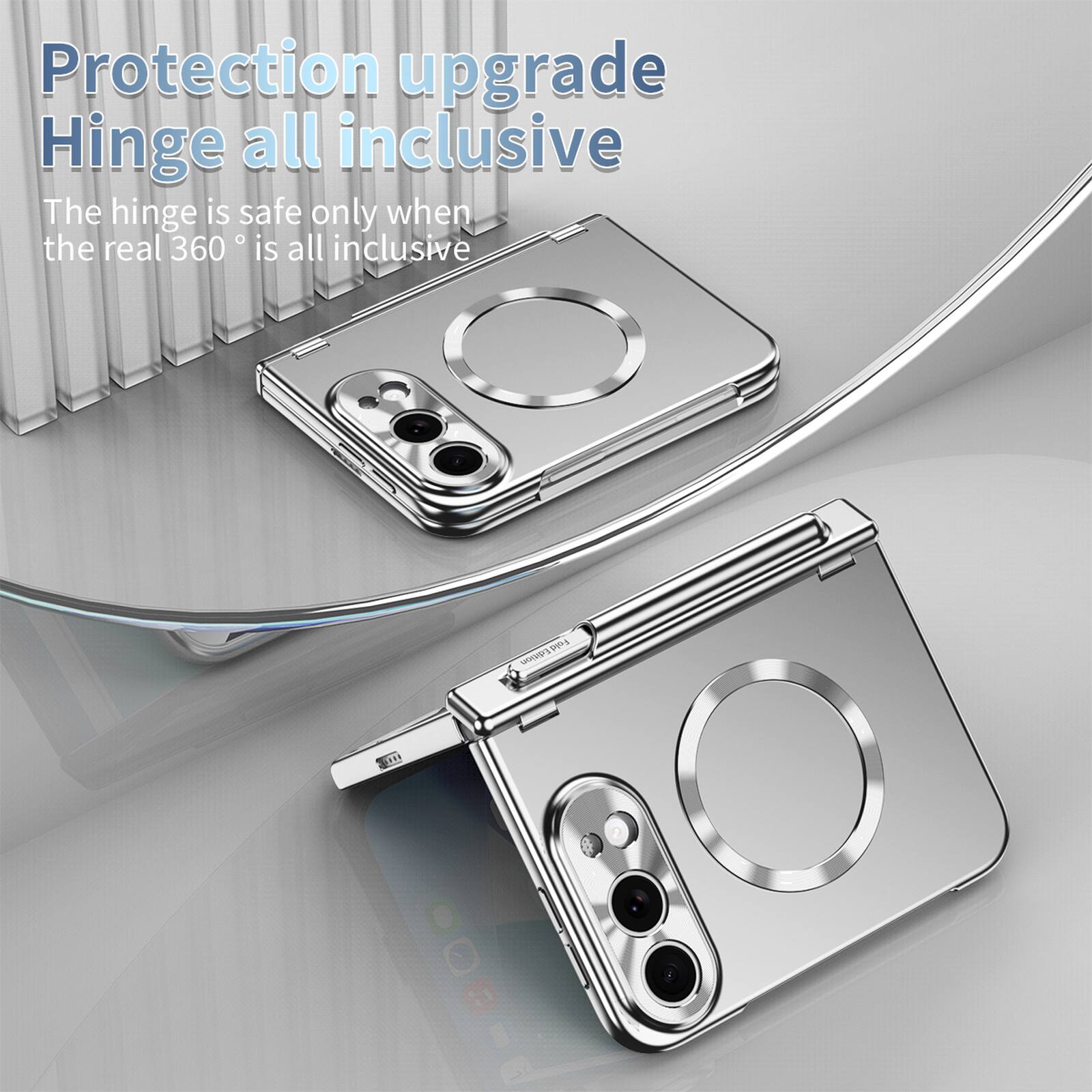 Protection upgrade  
Hinge all inclusive  
The hinge is safe only when the real 360° is all inclusive