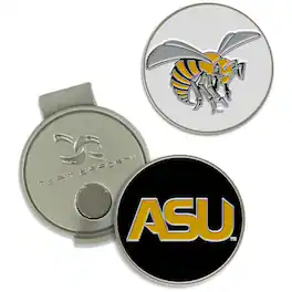 WinCraft - Alabama State Hornets Hat Clip with Ball Markers Set - Multicolor