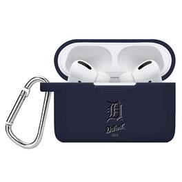 Artinian - Detroit Tigers Debossed Silicone Airpods Pro Case Cover - No Size - Multicolor