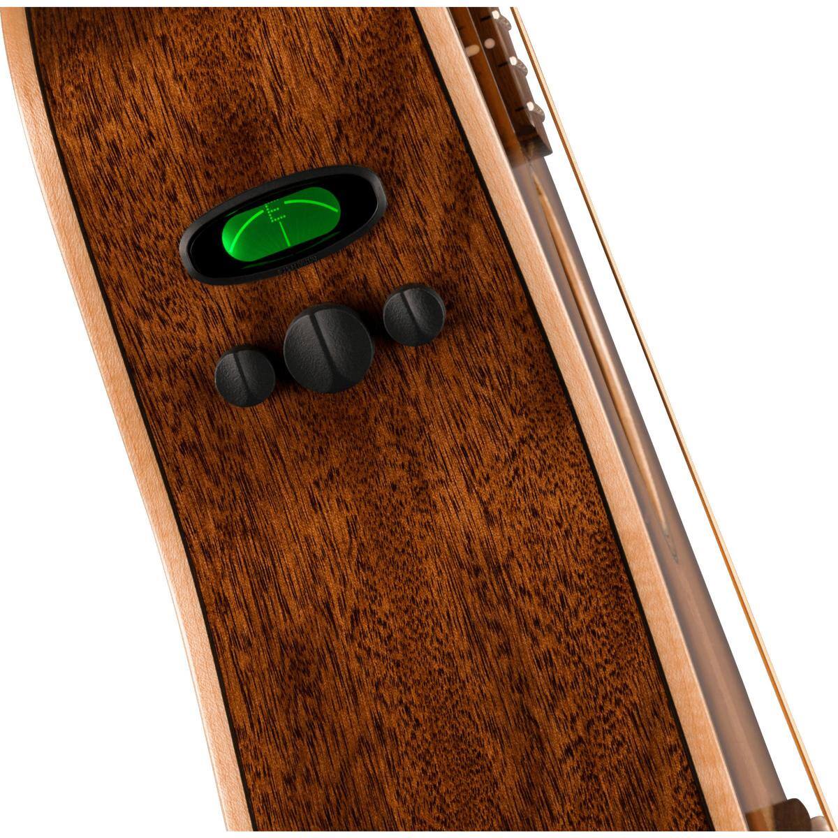 Alt View 6. Fender - Fender Malibu Classic Acoustic Electric Guitar, Pau Ferro Fingerboard, Aged Cherry Burst.