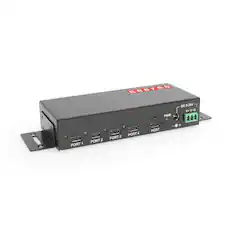PWR DC 9-24V V+ V- G PORT 1 PORT 2 PORT 3 PORT 4 HOST