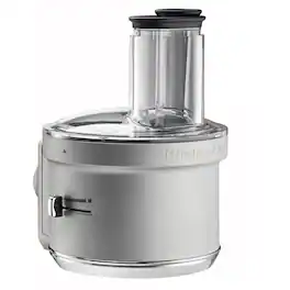 Food Processor Attachment with Dicing Kit for KitchenAid Stand Mixers - Stainless Steel