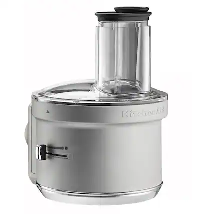Front. KitchenAid - Food Processor Attachment with Dicing Kit for KitchenAid Stand Mixers - Stainless.