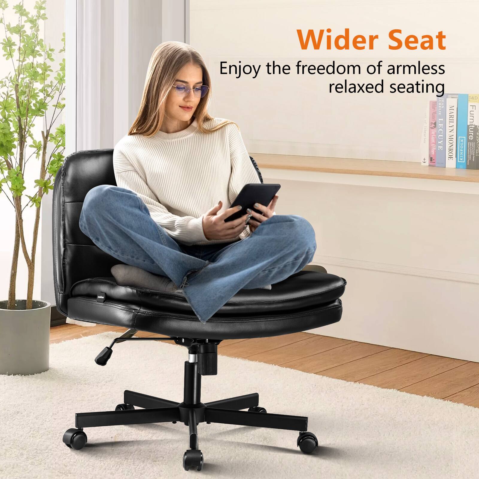 Wider Seat
Enjoy the freedom of armless relaxed seating
Furniture
- MARILYN
- LECUYE
- MONROE
- KINFOLK