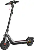 Segway - E3 Pro Electric Scooter with 20 mph Max Speed and 34 miles Max Range, Dual Suspension - Black - Front_Zoom