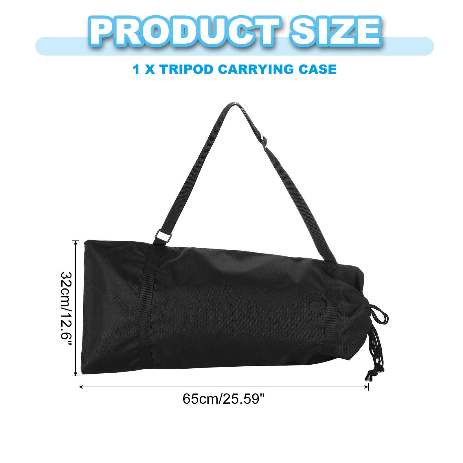 PRODUCT SIZE  
1 X TRIPOD CARRYING CASE  
32cm/12.6" x 65cm/25.59"