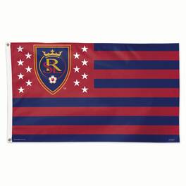 WinCraft - Real Salt Lake 3' x 5' 1-Sided Deluxe Flag - Multicolor
