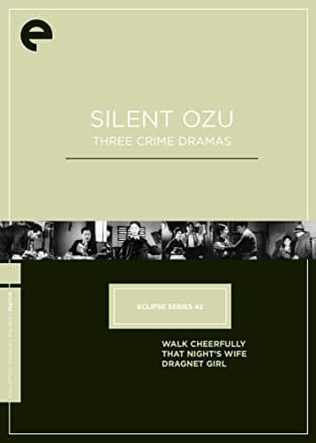 Silent Ozu: Three Crime Dramas (Criterion Collection - Eclipse Series 42)  - DVD