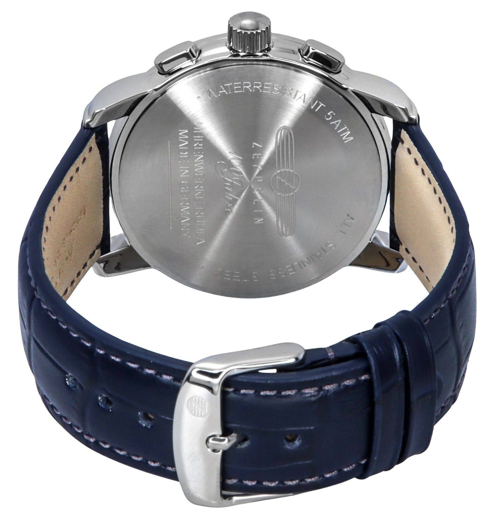 WATERRESISTANT 5ATM  
MADE IN GERMANY  
ZEPPELIN  
ALL STEEL