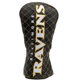 Team Golf - Baltimore Ravens Quilted Fairway Headcover - Multicolor