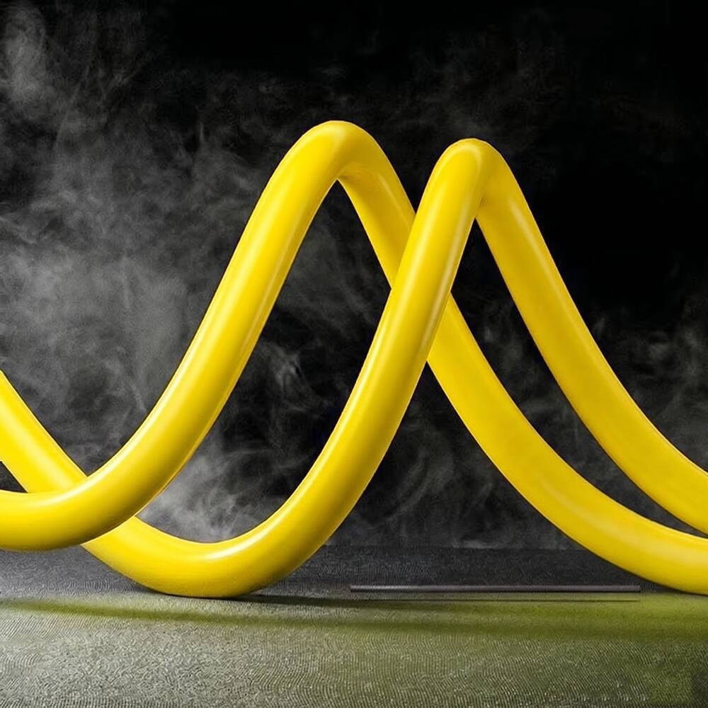 Alt View 4. Topteng - 240W 4-in-1 Fast Charging Cable - Split into 2 Cords, for iPhone 5-17 & Samsung/Android Phones - Yellow.