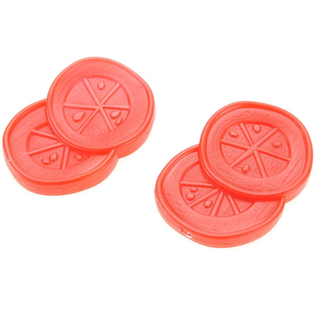 Angle. JuzToys - Play Food Sets for Kids Kitchen, Kids Pretend Grill Playset, BBQ Griddle Set, Kitchen Cooking Toys, Utensils, Red/Gray - Multi.