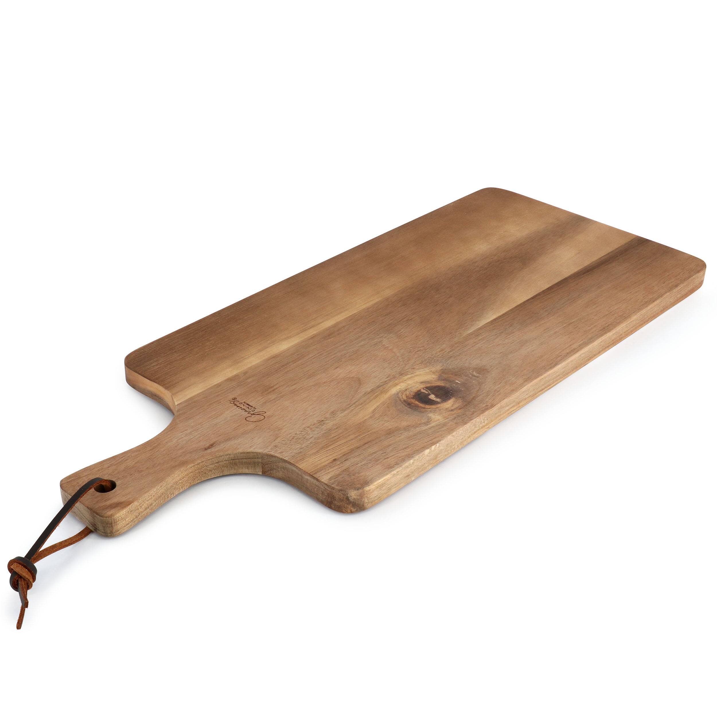 Alt View 1. Gibson - Gibson Elite 3 Piece Acacia Wood Serving Board with Carving Knife and Fork in Brown - Brown.