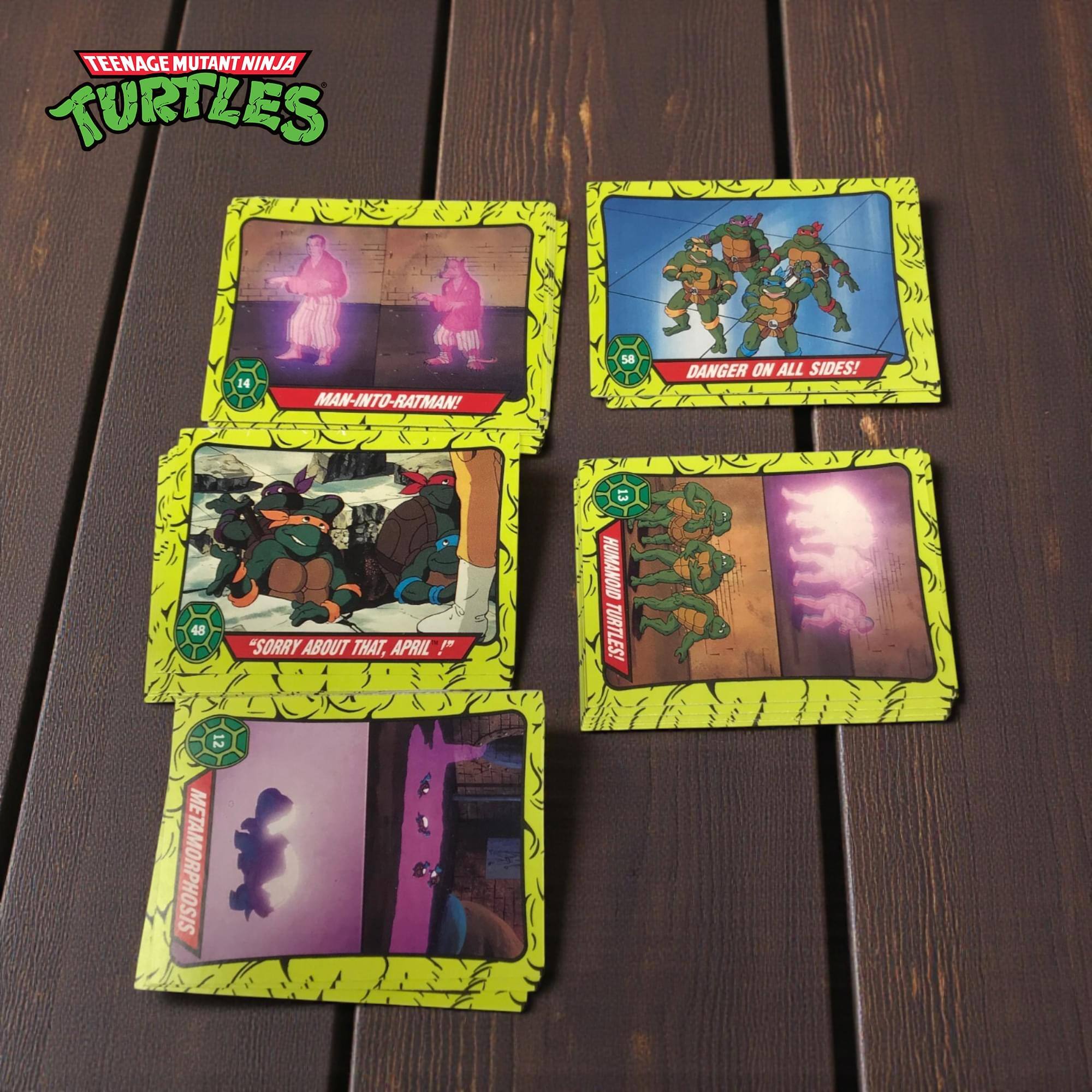 TEENAGE MUTANT NINJA TURTLES

14 MAN-INTO-RATMAN!
58 DANGER ON ALL SIDES!
48 "SORRY ABOUT THAT, APRIL!"
13 HUMANOID TURTLES!
2 METAMORPHOSIS