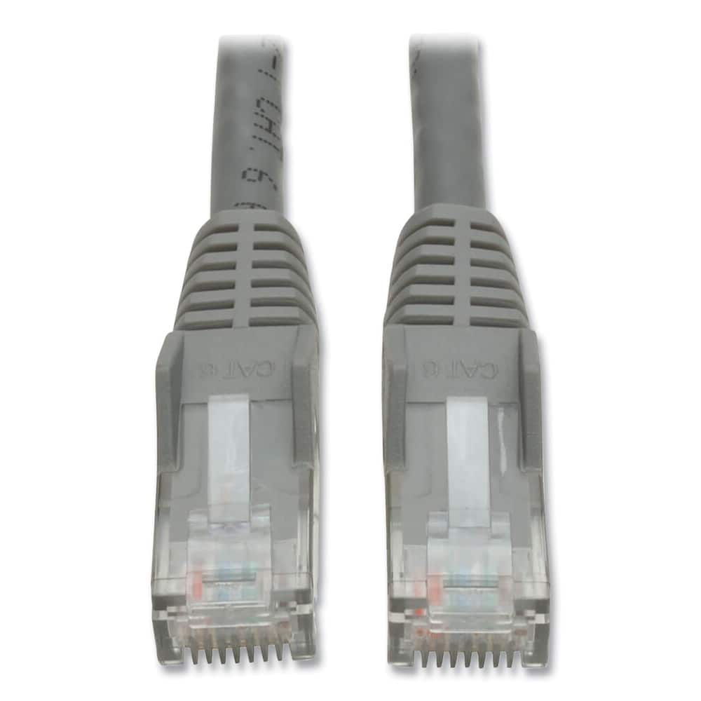 Tripp Lite - N201-050-GY 50 ft. CAT6 Gigabit Snagless Molded Patch Cable - Gray