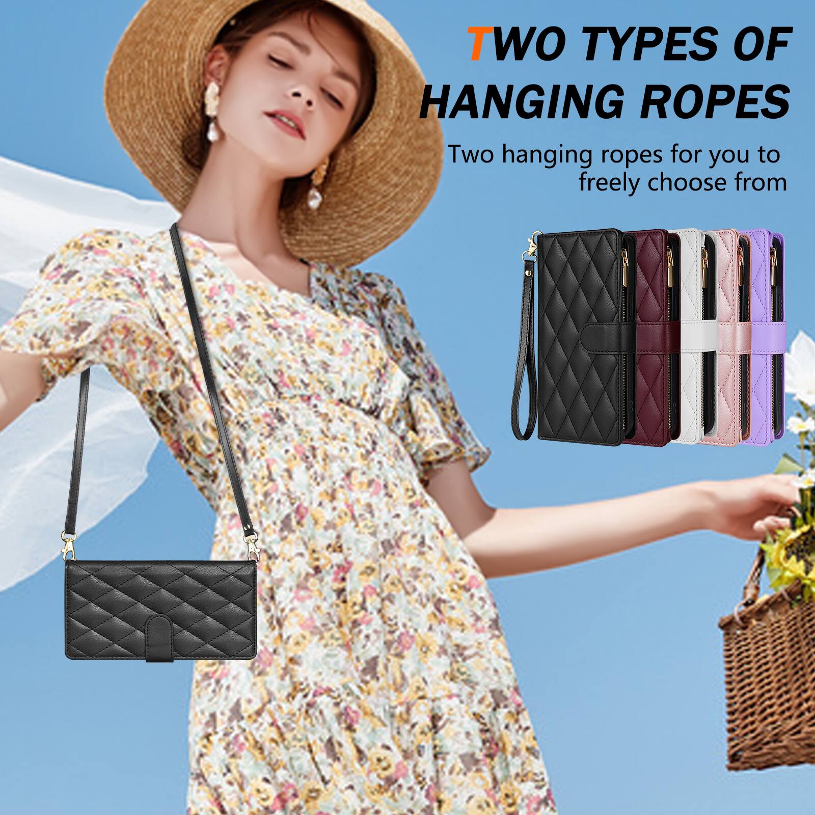 TWO TYPES OF HANGING ROPES  
Two hanging ropes for you to freely choose from