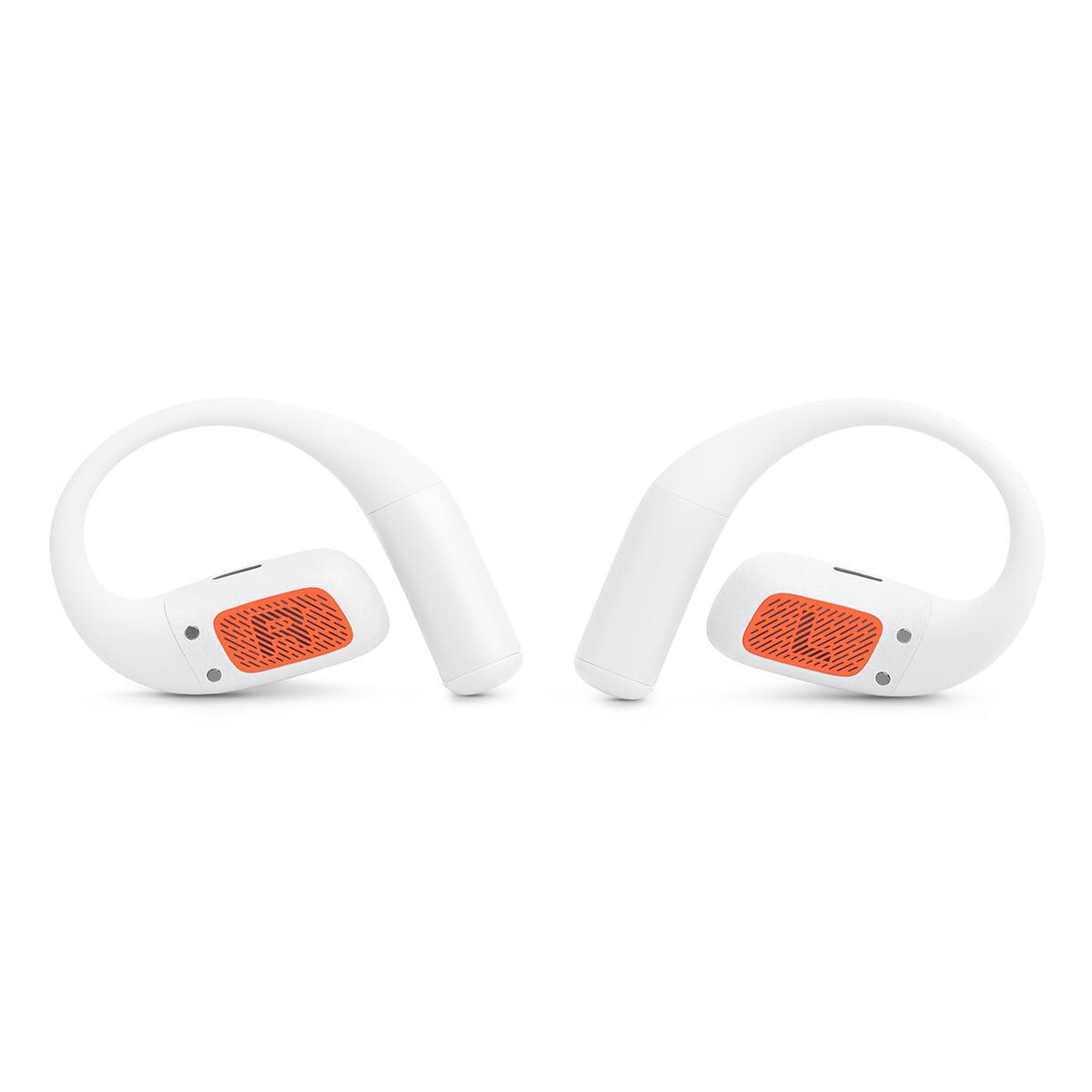 Alt View 9. JBL - JBL JBL Endurance Zone True Wireless Open Ear Sport Headphones with gSport Case - White.
