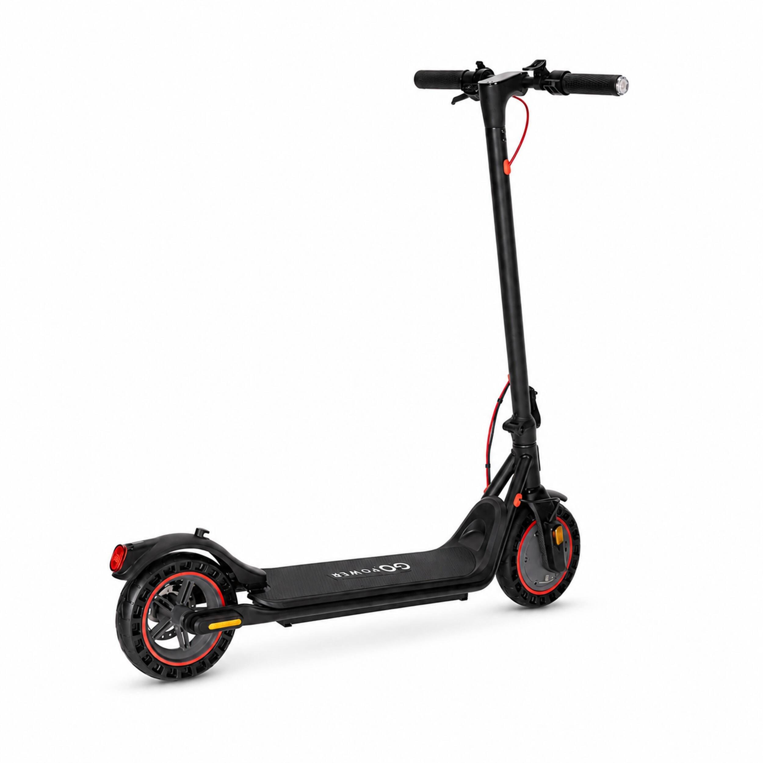 Alt View 3. GoPowerBike - GoPowerBike GoLine Foldable Electric Scooter - Black.