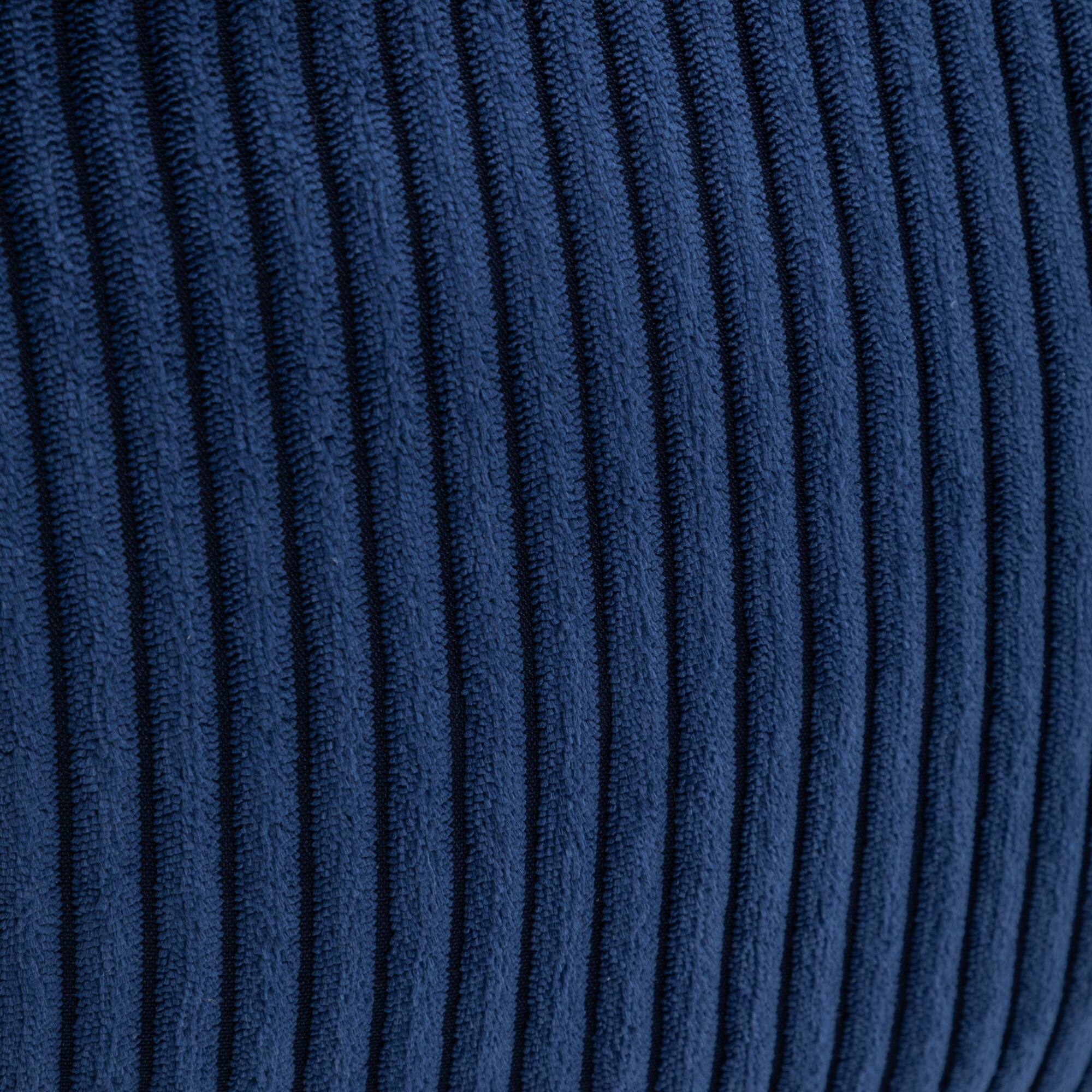 Alt View 10. GOODSILO - Large Corduroy Bean Bag Sofa Chair with Armrests and Included Filler for Living Room and Bedroom - Dark Blue.