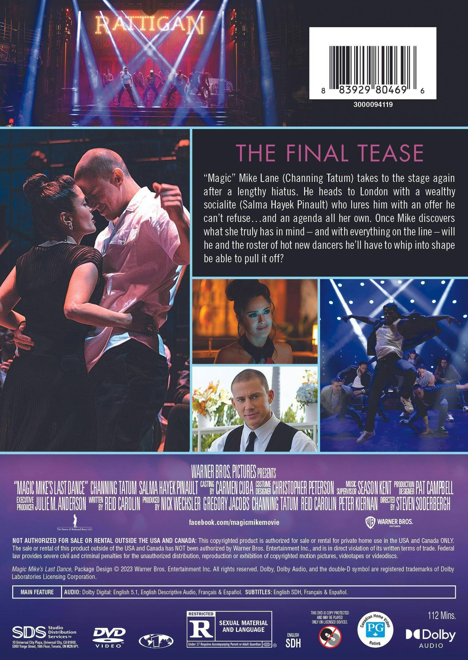 Angle. Magic Mike's Last Dance [DVD].