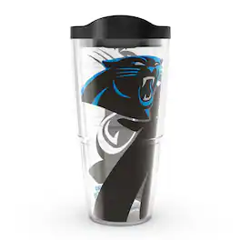 Tervis - Carolina Panthers 24oz. Genuine Classic Tumbler with Lid - Multicolor