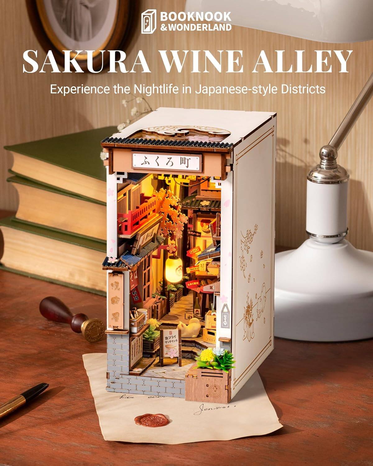 BOOKNOOK & WONDERLAND  
SAKURA WINE ALLEY  
Experience the Nightlife in Japanese-style Districts  

CSD LACES x B  
TE4 C Jennar