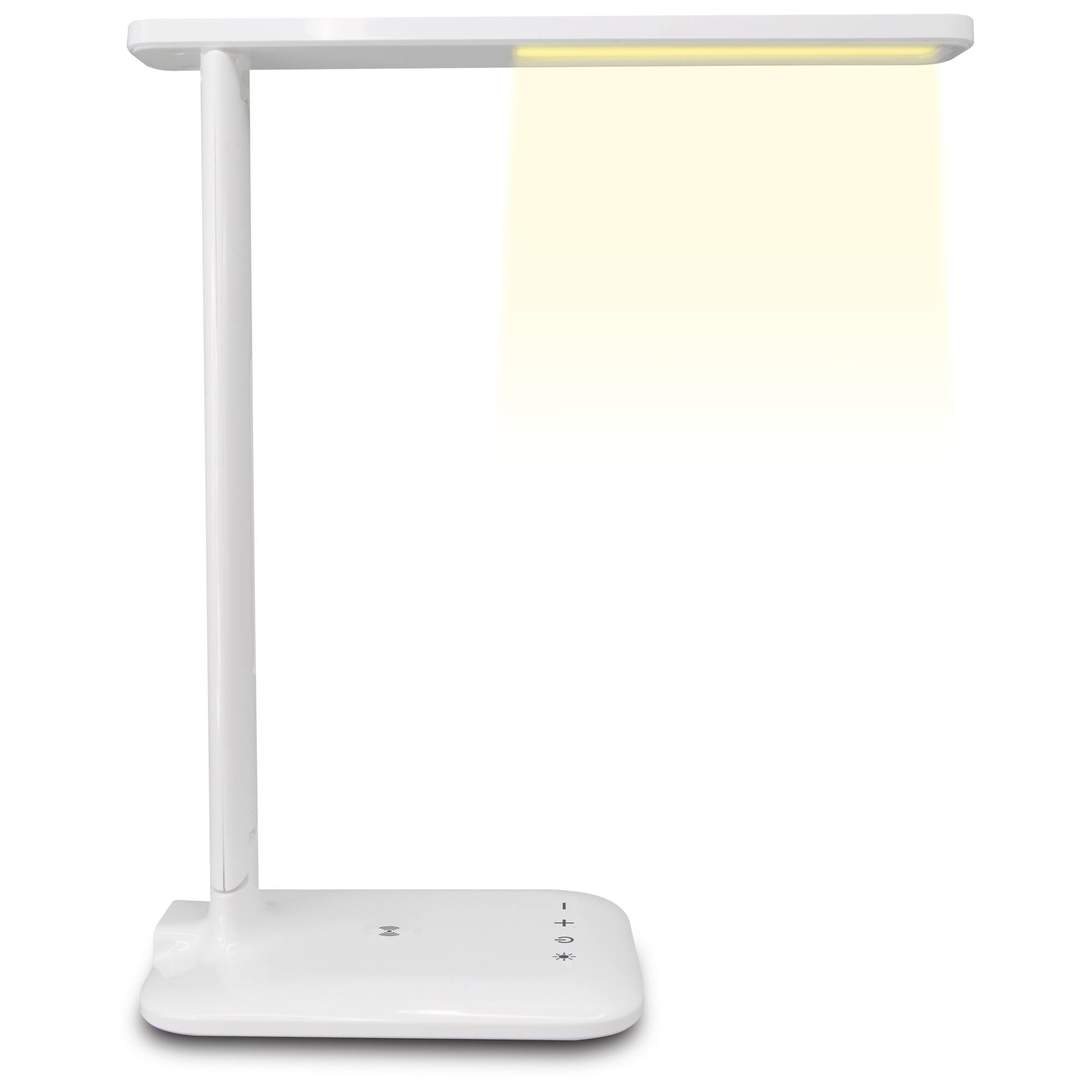 Alt View 1. iLive - iLive LED Desk Lamp With Wireless Charging, IAQL300W.