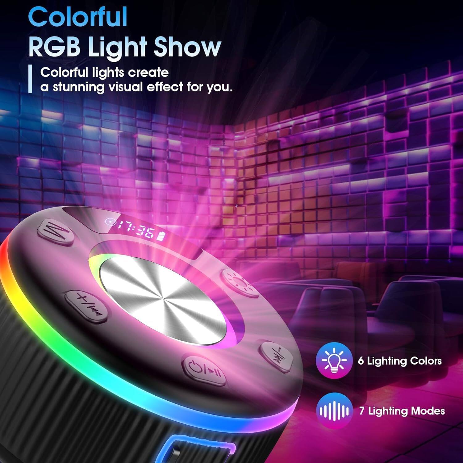 Colorful RGB Light Show

Colorful lights create a stunning visual effect for you.

6 Lighting Colors

7 Lighting Modes