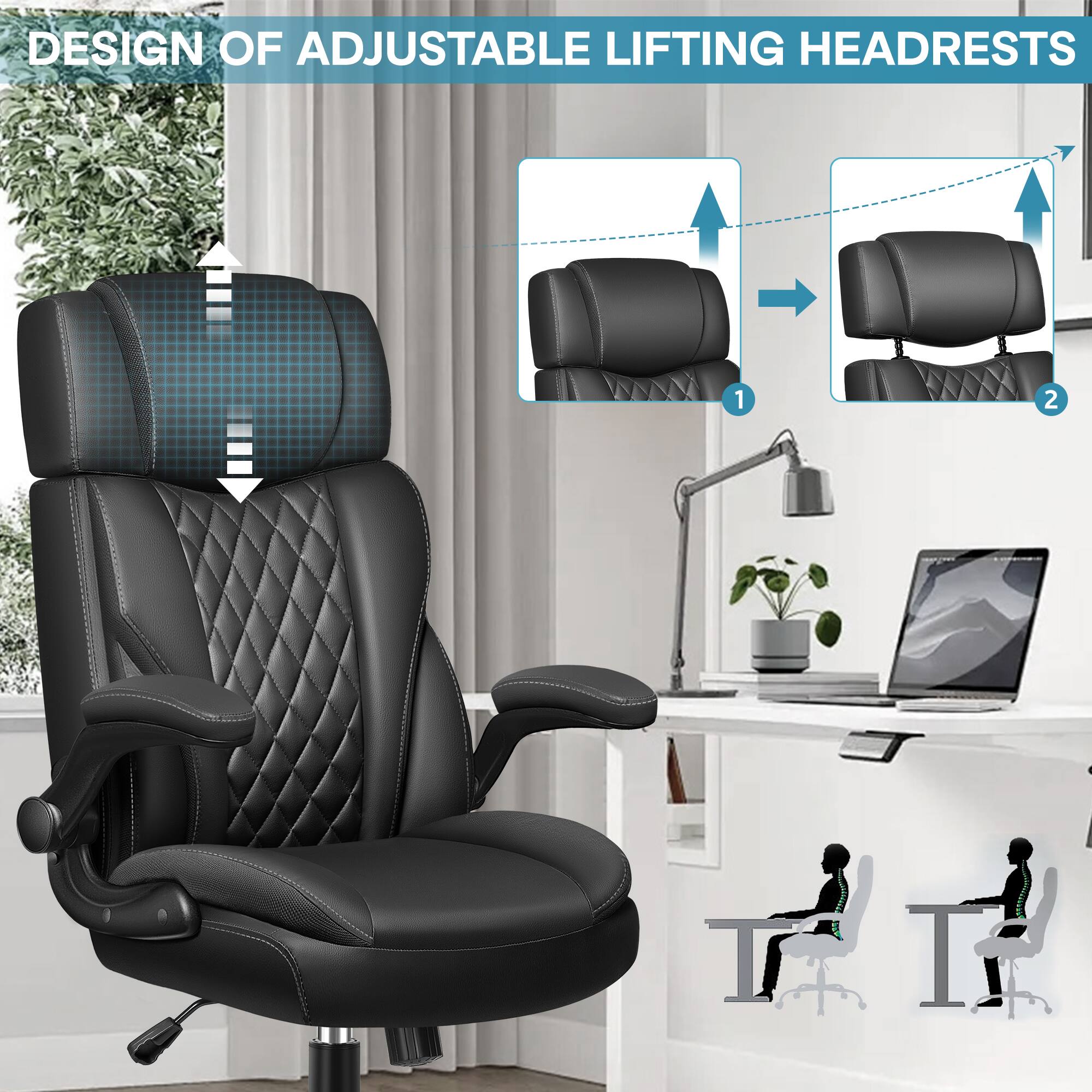 DESIGN OF ADJUSTABLE LIFTING HEADRESTS

1

2