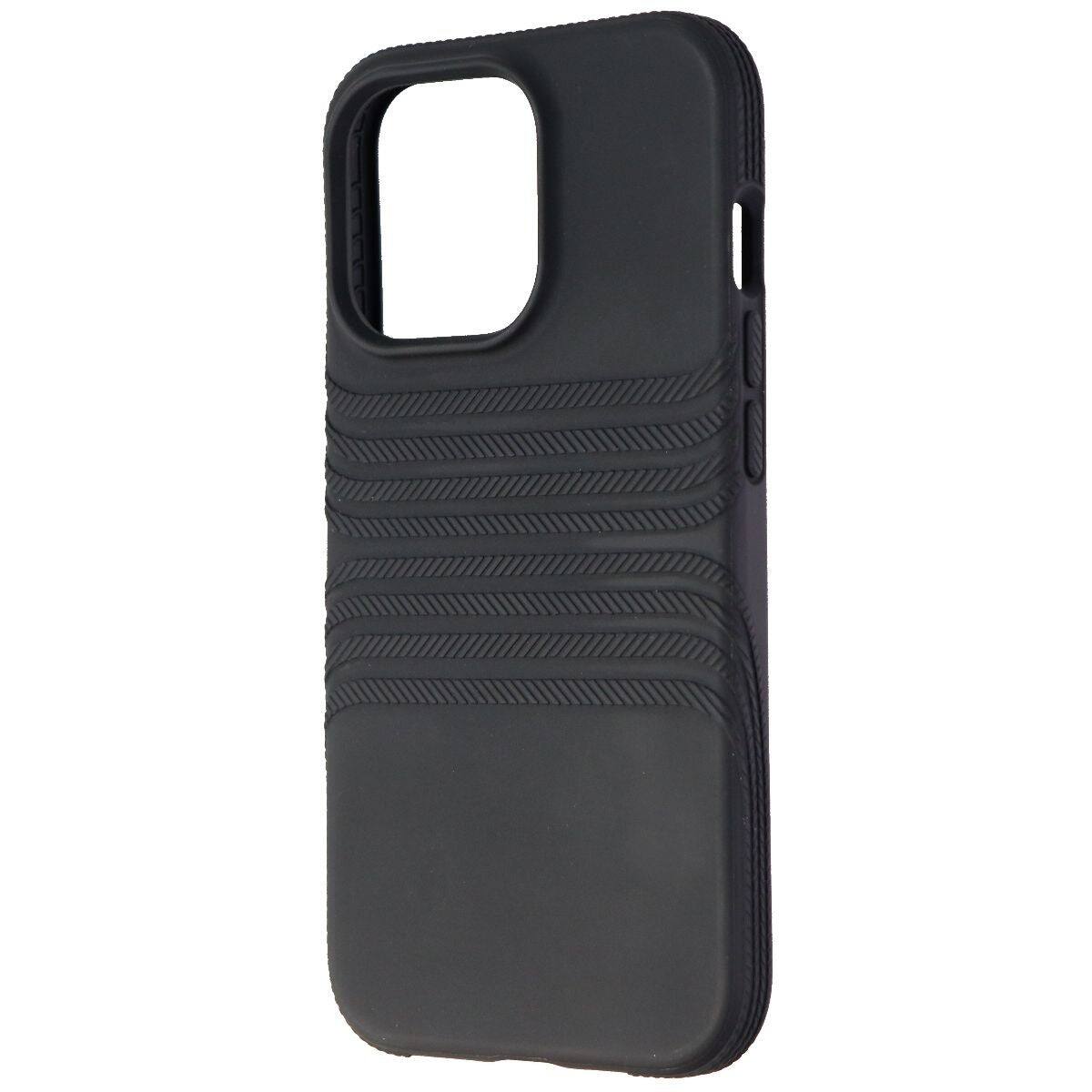 Back. Tech21 - Evo Tactile Series Flexible Grip Case for Apple iPhone 13 Pro. - Black.