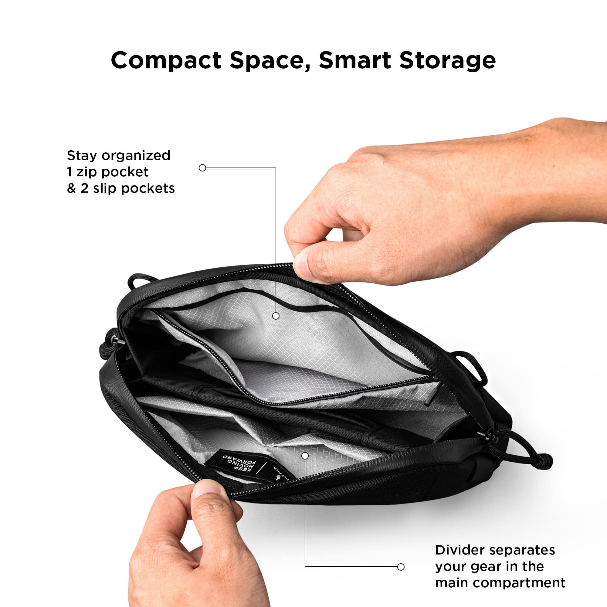 ALPAKA RFID Passport Holder & Crossbody Phone Bag Flight Pouch Pro