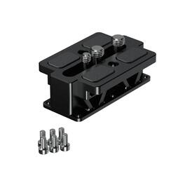Bright Tangerine - Standard Riser for 15mm Baseplate and RED V-RAPTOR Camera, Black