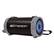 Left. Emerson - Emerson EAS-3001 Portable Bluetooth Speaker with LED Lights, Strap, AUX Input, USB Charging, Dual Speakers - GRAY.
