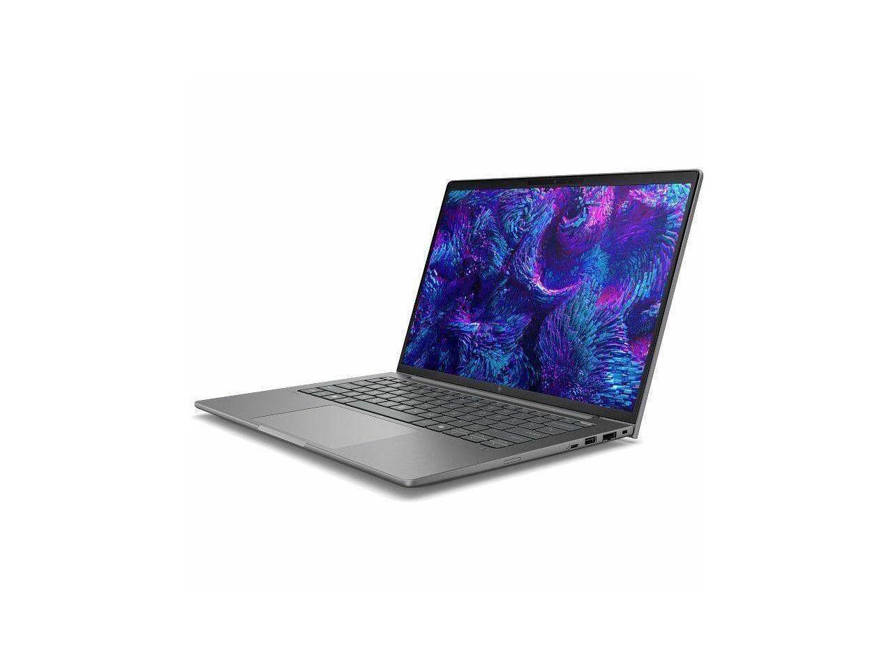 Alt View 3. HP - HP ZBook 8 G1i 14" Mobile Workstation - WUXGA - 60 Hz - Intel Core Ultra 7 265H - vPro Technology - 16 GB - 512 GB SSD - Silver.
