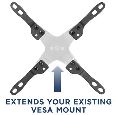 Mount It! VESA Adapter Kit for 32″ – 55″ TVs & Monitors Converts Mount It! VESA Adapter Kit for 32″ – 55″ TVs & Monitors Converts
