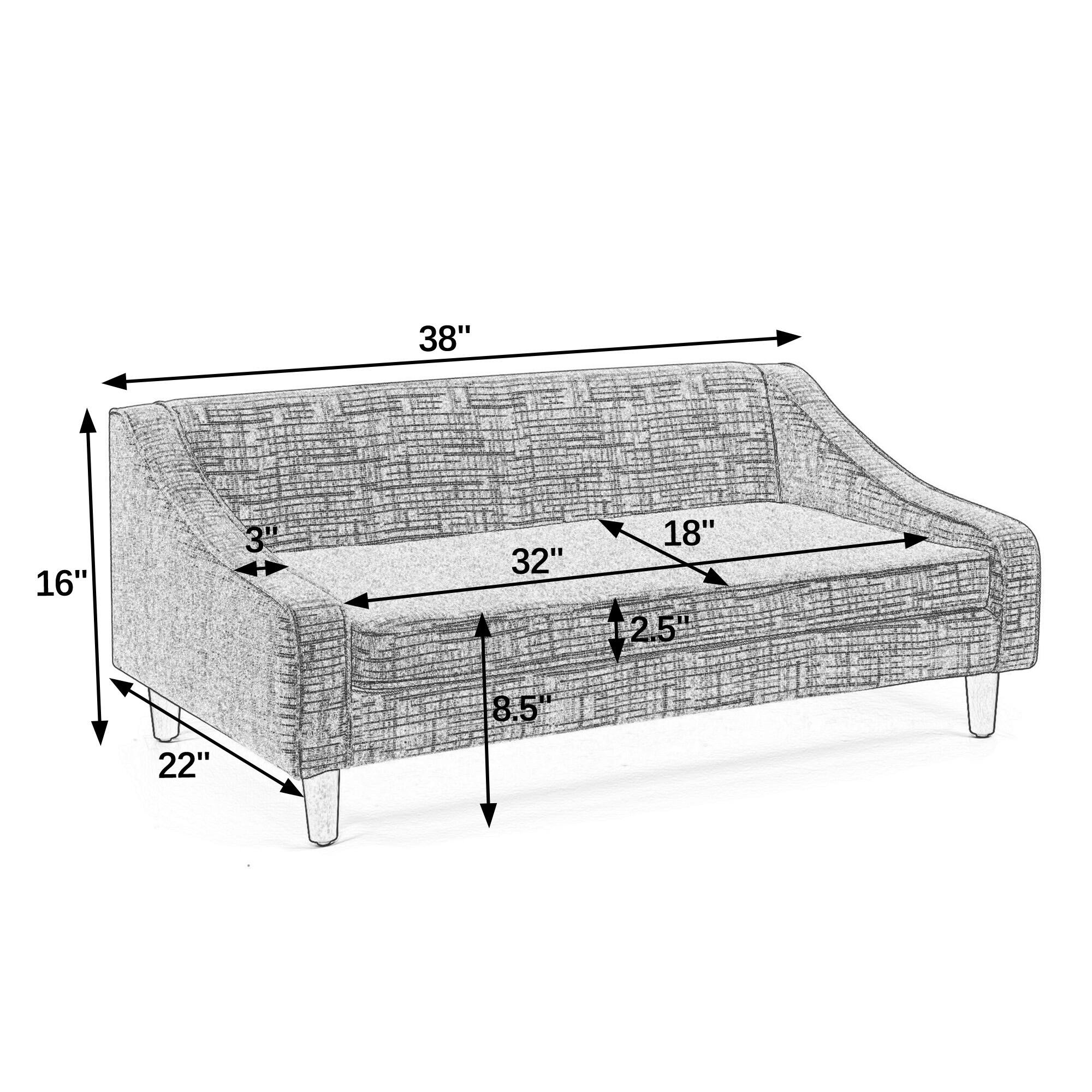 38" 16" 3" 32" 18" 2.5" 22" 8.5"