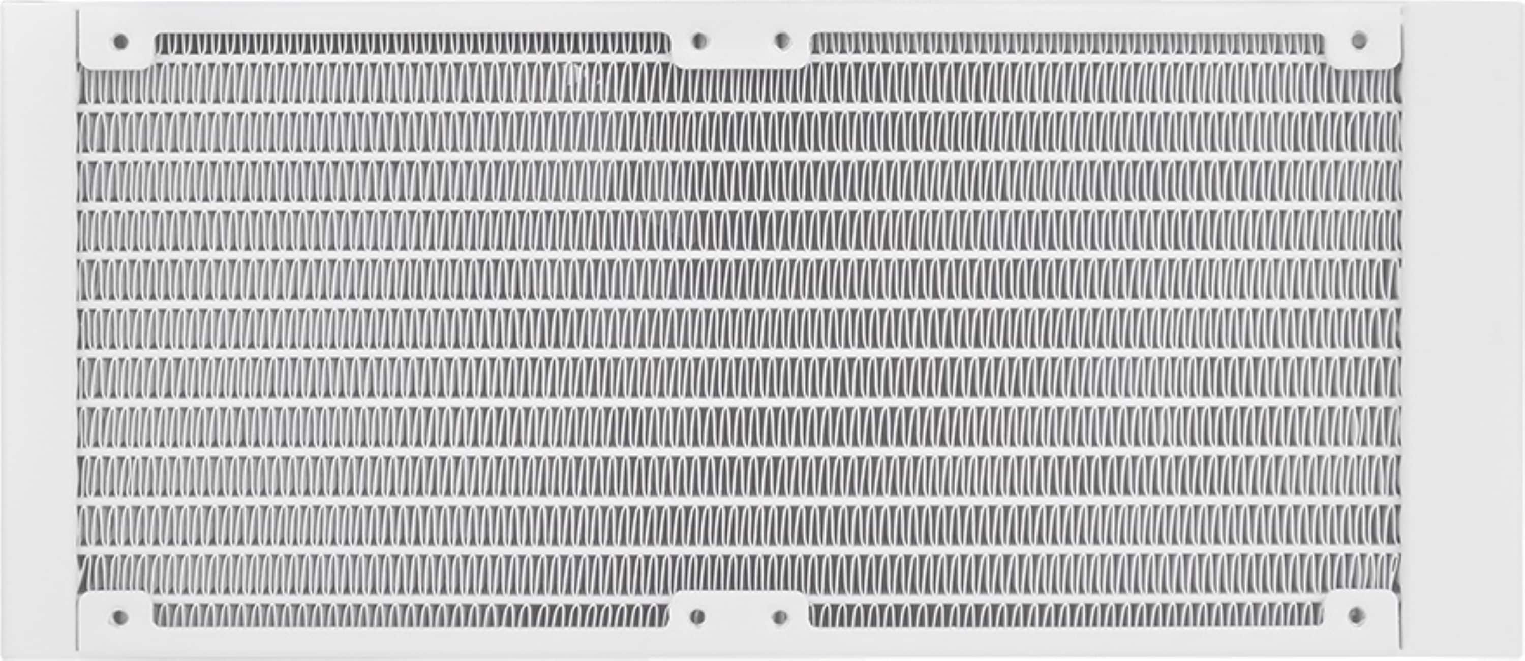 Alt View 12. Thermaltake - TH240 V2 ARGB Sync 240mm AIO Liquid Cooler (2x 120mm ARGB PWM Fans) with Mirror Rotating Cap Design - White.
