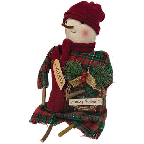 BreeBe - Oliver Snowman Doll - Multi