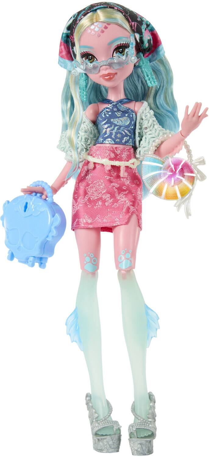 Alt View 3. Mattel - Mattel Collectible - Monster High Skulltimate Secrets: Gore-Geous Oasis Lagoona Blue Doll & Playset  - COLLECTIBLES - Multicolor.