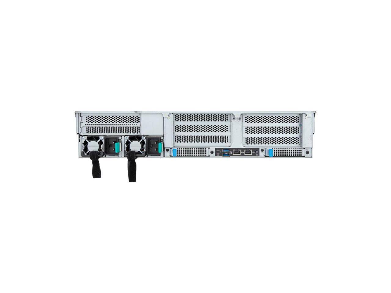 Alt View 1. GIGABYTE - Gigabyte R263-S33 AAF1 2U Rack Server - 4/5th Gen Xeon, 3x Gen5 GPU, 12 SATA/SAS.