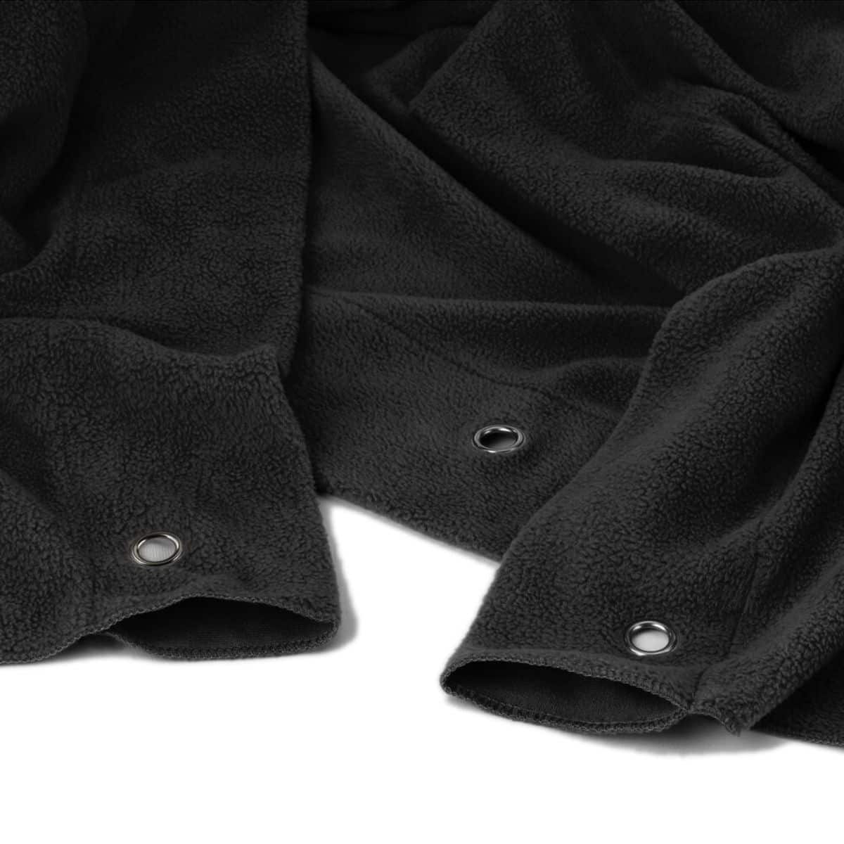 Glow - Wrinkle-Resistant Fleece Background (Black, 9 x 10')